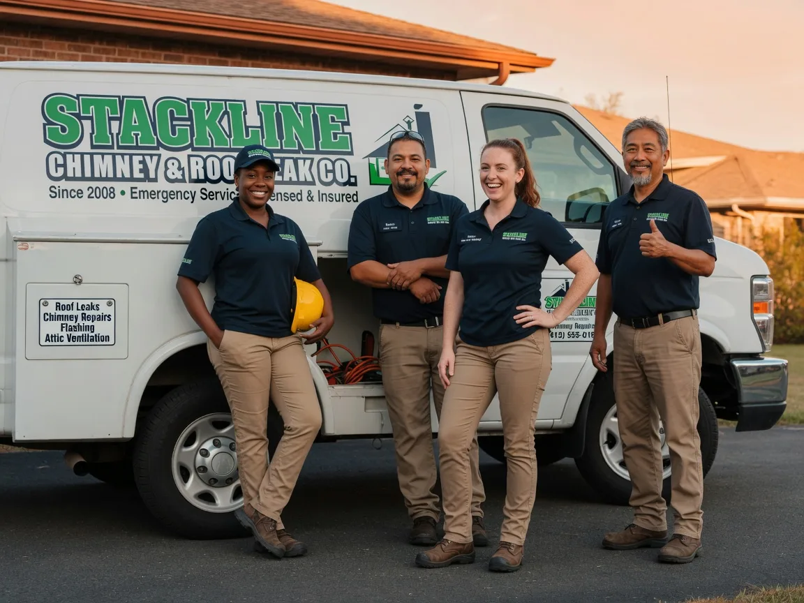 Chimney flashing repair company in Fords, NJ